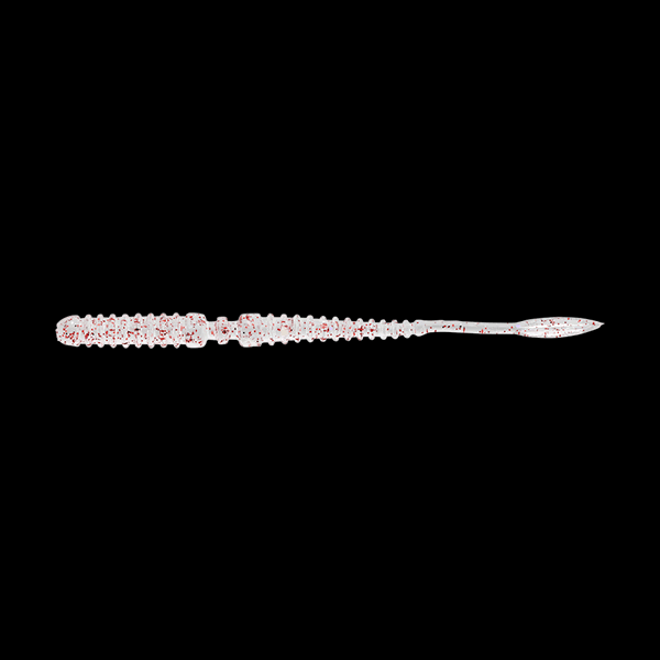 JACKALL PEKERING TIDE MAX 2.7" (8 pcs/pack) CLEAR RED FLAKE