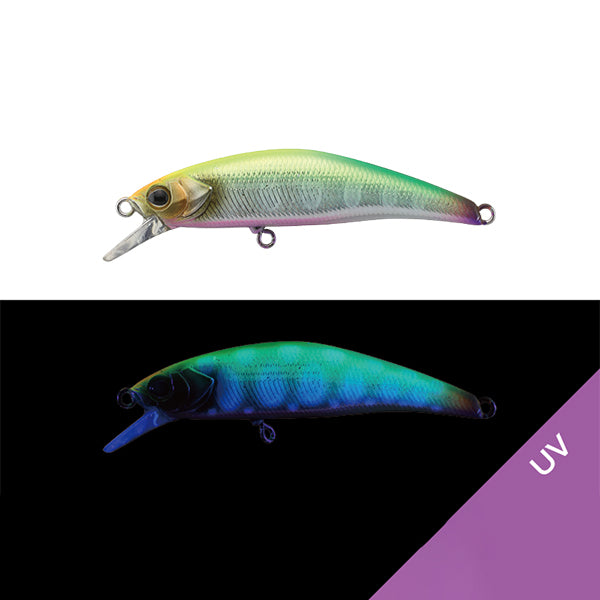 TIMON TRICOROLL RYUSHIN 53HW 53mm : 4.6g Sinking PARALLEL CHART freshwater fishing lure