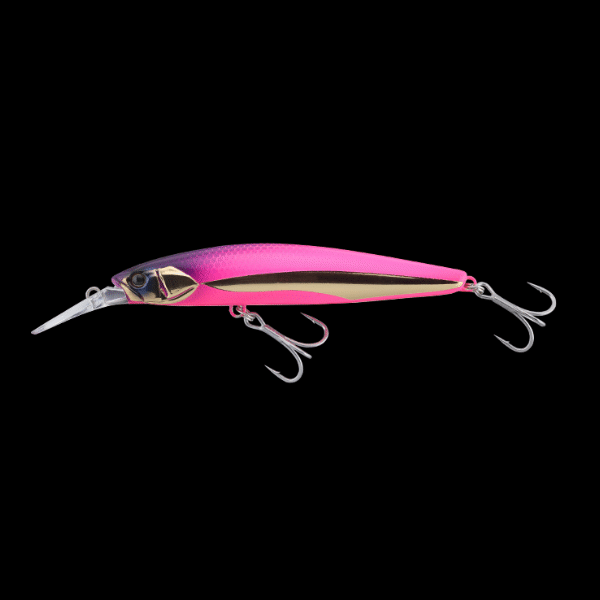JACKALL BIGBACKER WANGAN MINNOW 128S-LB 128mm : 27.2g Sinking CHO SAGOSHI PINK SPARK saltwater fishing lure