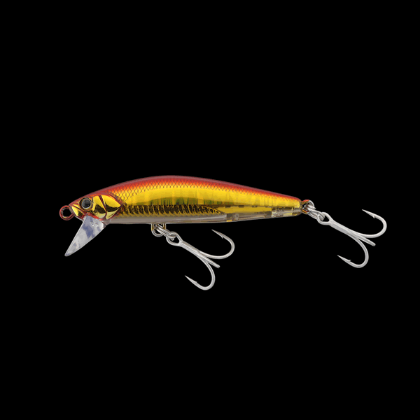JACKALL BIGBACKER FIT MINNOW 60 60mm : 10.8g Sinking RED GOLD saltwater fishing lure