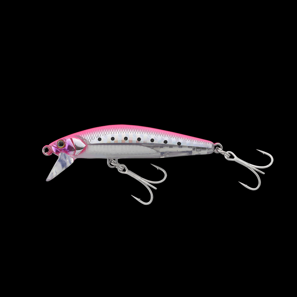 JACKALL BIGBACKER FIT MINNOW 70 70mm : 18g Sinking PINK BACK IWASHI
