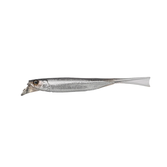 JACKALL DRIFTFRY 4.0" SILVER POWDER SHAD