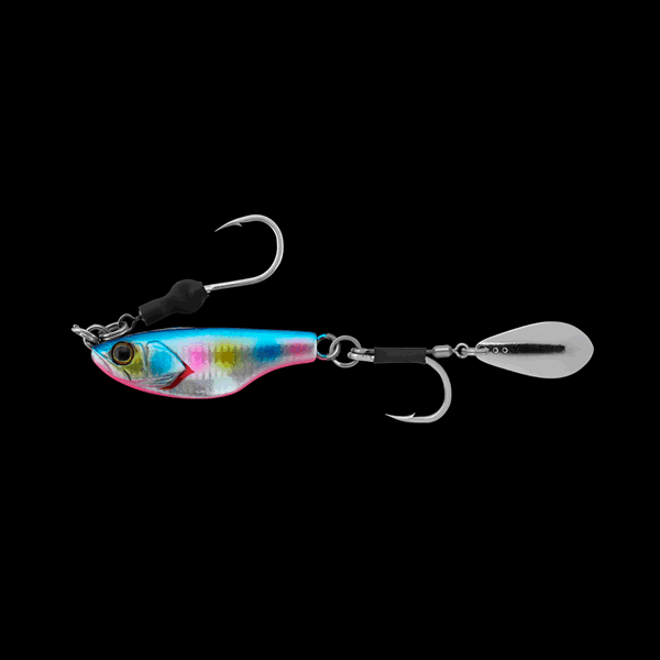 JACKALL BIGBACKER BITEBEANS 50g BULE PINK CANDY - Britannic Trade