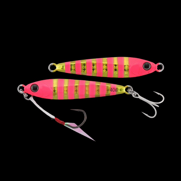 JACKALL BIGBACKER JIG 60g 78mm : 60g Sinking CHO HIRAME STRIPE