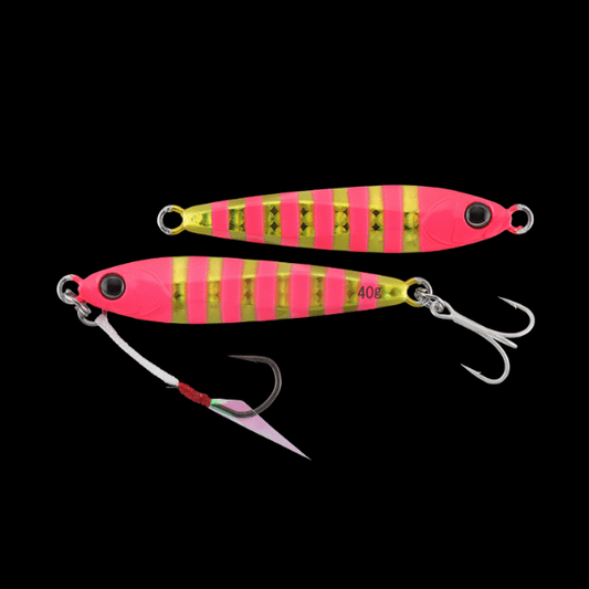 JACKALL BIGBACKER JIG 60g 78mm : 60g Sinking CHO HIRAME STRIPE