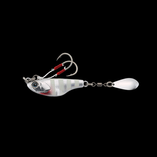 JACKALL BAMBLUZ BITEBEANS TG 30g G-0437 SILVER GLOW STRIPES