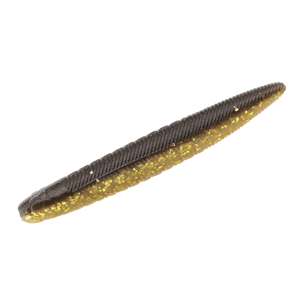 JACKALL YAMMY FISH 3.8" (5 pcs/pack) MAMO GOLD BLACK
