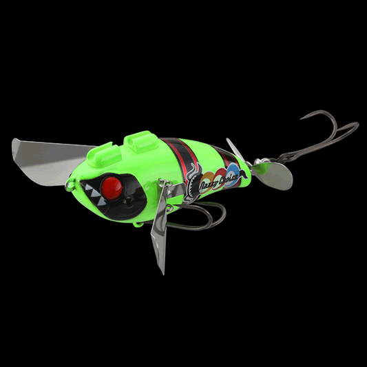JACKALL POMPADOUR Jr. NAMAZU CUSTOM 66mm : 18.0g Floating NAZZY CHOICE / ASPARAGUS