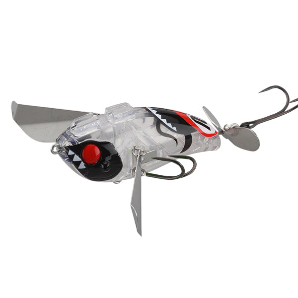 JACKALL POMPADOUR Jr. NAMAZU CUSTOM 66mm : 18.0g Floating CLEAR NAGY
