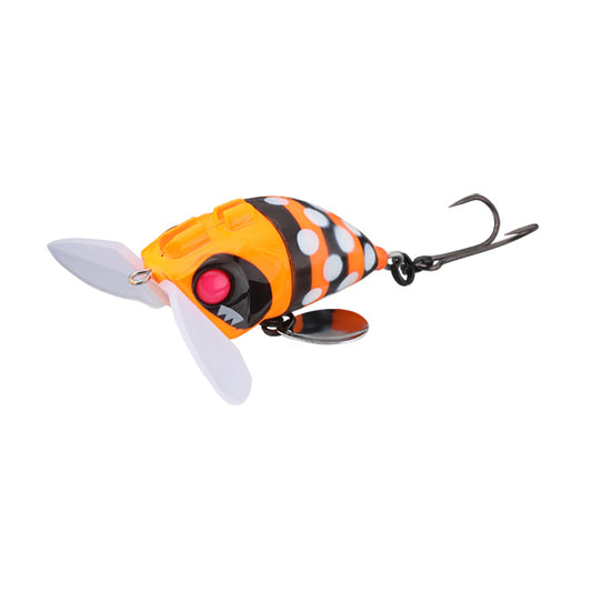 JACKALL NAZZY BUG BABY 57mm : 16g Floating SPARK ORANGE CANDY