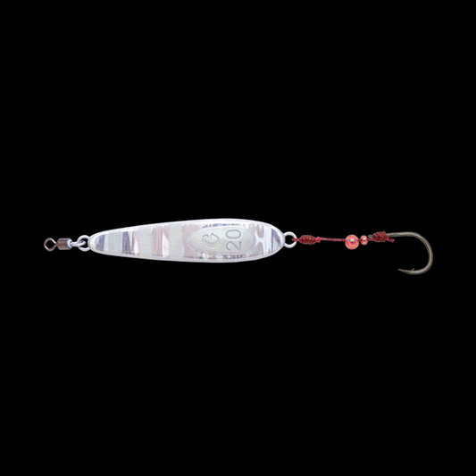 JACKALL GOOD MEAL MAKIESA JIG 20g 59mm : 20g GLOW EIJI STRIPE