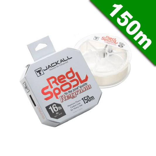 JACKALL RED SPOOL REGNUM #5.0 (20lb) - 150m FLUOROCARBON CLEAR