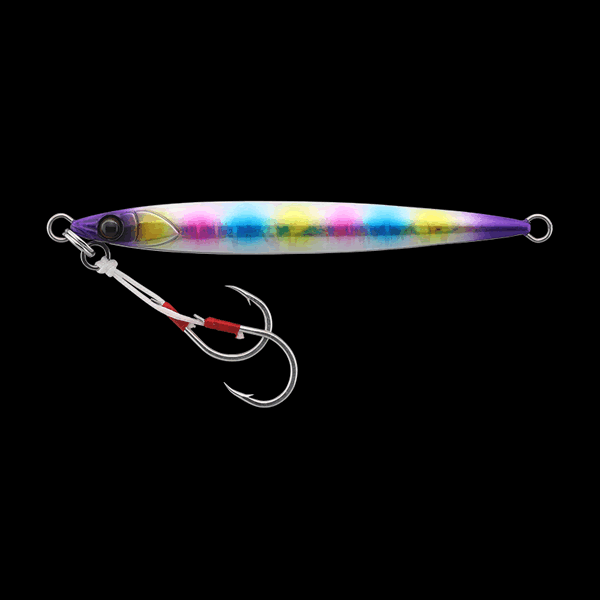 JACKALL BIGBACKER JIG SLIDE STICK 40g 93mm : 40g UV CANDY