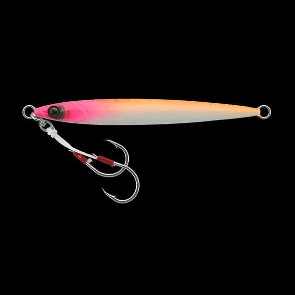 JACKALL BIGBACKER JIG SLIDE STICK 60g 107mm : 60g TROPICAL GLOW