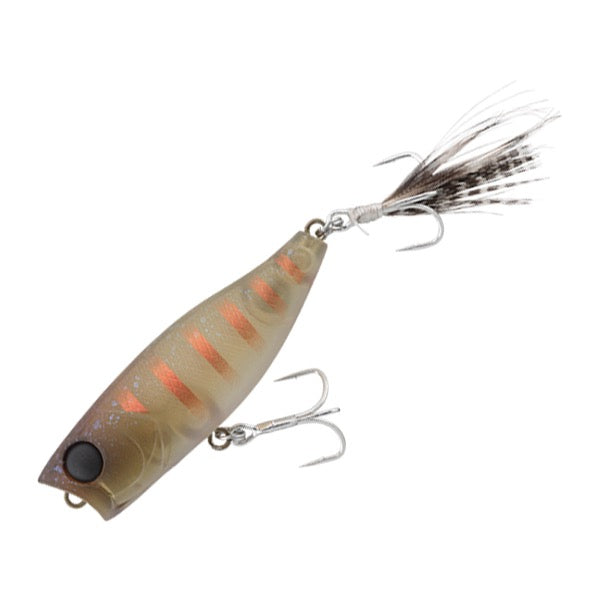 JACKALL Chubby Popper Length: 42mm / Weight: 3.3g Floating Striped Cricket