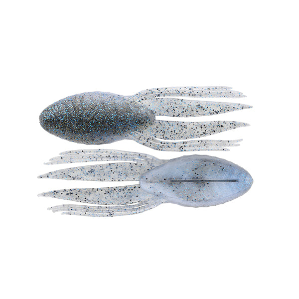 JACKALL KING DRIFT CRAW 5.7" (4 pcs/pack) Sinking BLUE GILL / PEARL WHITE