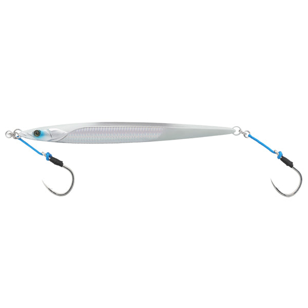 JACKALL BAMBLUZ JIG SEMILONG TONJIGI SPECIAL 320g DOUBLE END GLOW / BORDER SILVER