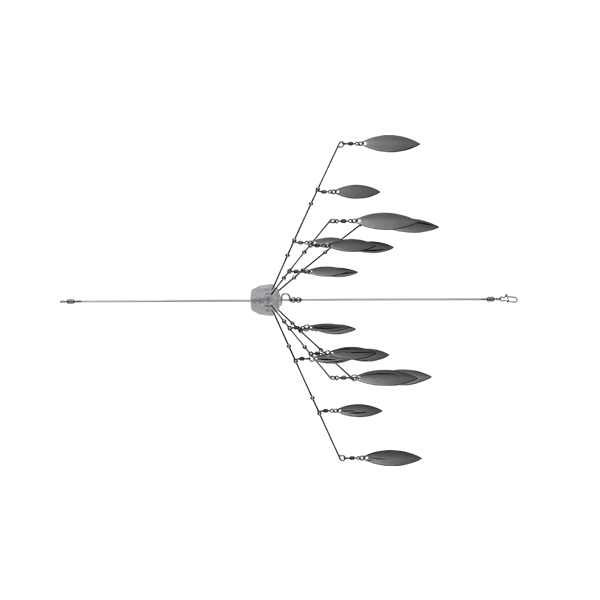 JACKALL LUSTER BLADE 115 / 115mm GUN METAL