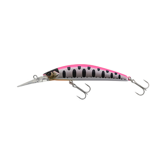 TIMON TRICOROLL GT 72DR-F 72mm : 8.0g Floating SILVER PINK YAMAME