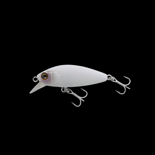 JACKALL ABBEY MINNOW 38SF 38mm : 2.4g Slow Floating YAMINOWHITE