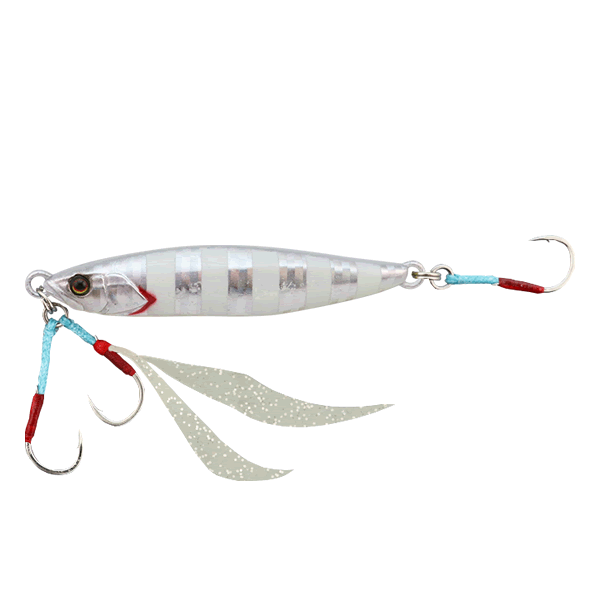 JACKALL FLAG TRAP 100g G052 GLOW STRIPE/BORDER HL saltwater fishing lure