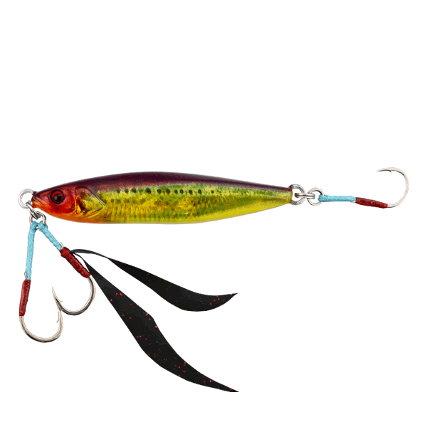 JACKALL FLAG TRAP 100g G301 CHO REAL RED GOLD IWASHI saltwater fishing lure