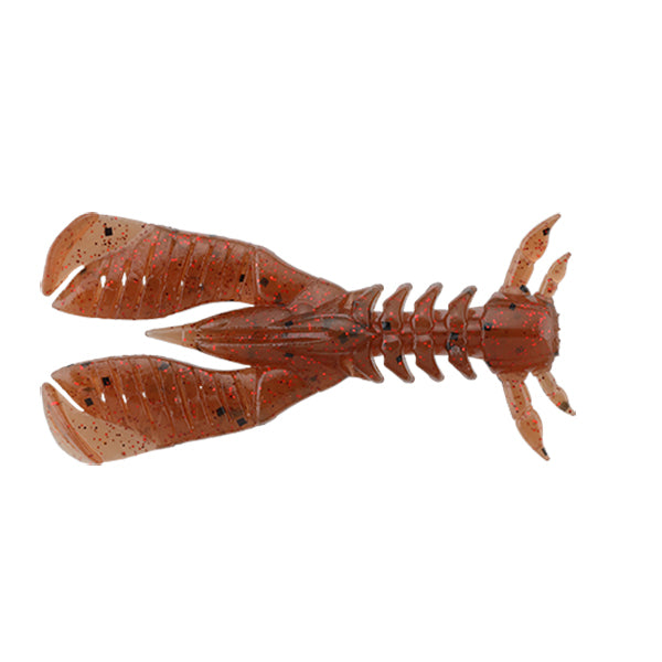 JACKALL BLEEKER SLIT CLAW 2.2" (8 pcs/pack) EBIMISO RED FLAKE saltwater fishing lure