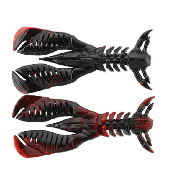 JACKALL BLEEKER SLIT CLAW 2.2" (8 pcs/pack) AKAHARA DEVIL