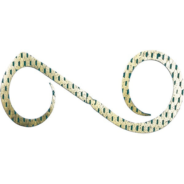 JACKALL BINBINSWITCH + TIE DUAL CURLY (3pcs / pack) F-0321 KABUKI GREEN