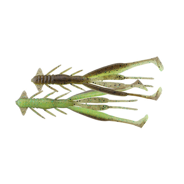JACKALL JIMMY SHRIMP 3.8" (7 pcs/pack) GREPAN / CHART freshwater fishing lure