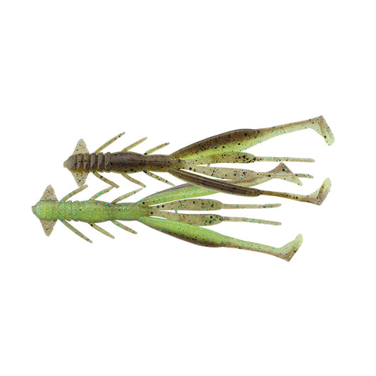 JACKALL JIMMY SHRIMP 3.8" (7 pcs/pack) GREPAN / CHART