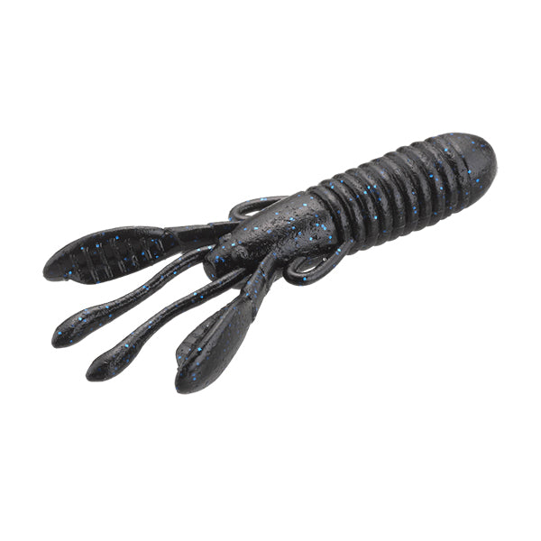 JACKALL COVER CRAW 3" (5 pcs/pack) BLACK BLUE FLAKES