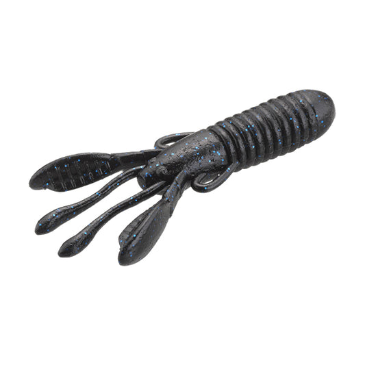 JACKALL COVER CRAW 3" (5 pcs/pack) BLACK BLUE FLAKES