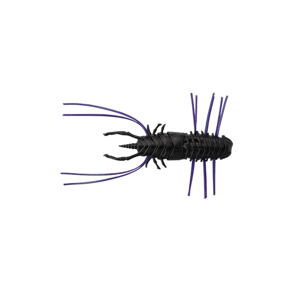 JACKALL WAMWAM FLARE 60 60mm : 5.5g (5 pcs/pack) SOLID BLACK