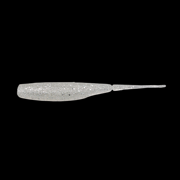 JACKALL SABULL SENSY TAIL 4" (6 pcs/pack) CLEAR SILVER