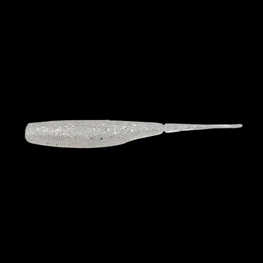 JACKALL SABULL SENSY TAIL 4" (6 pcs/pack) CLEAR SILVER