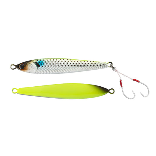 JACKALL SEABASS ANCHOVY METAL 80g 98mm : 80g KONOSHIRO MEIMETSU CHART