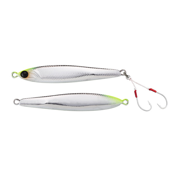JACKALL SEABASS ANCHOVY METAL 80g 98mm : 80g UV FLASH