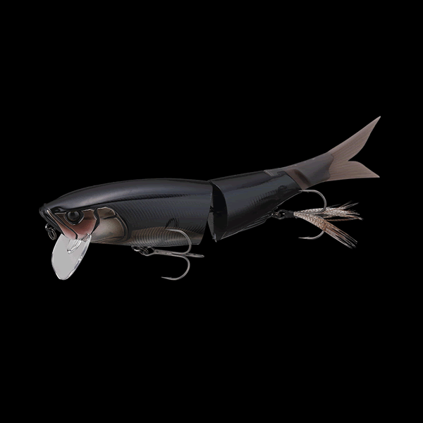 JACKALL MAEKON 180SF 180mm : 1.7oz Slow Floating blink BROWN SHADOW
