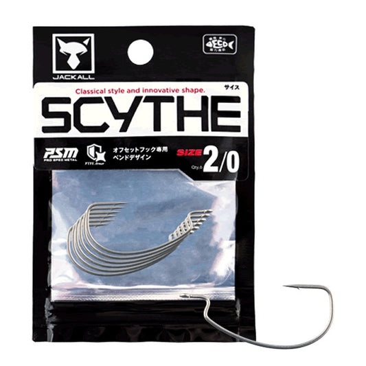 JACKALL SCYTHE #2/0 (6pcs / pack)