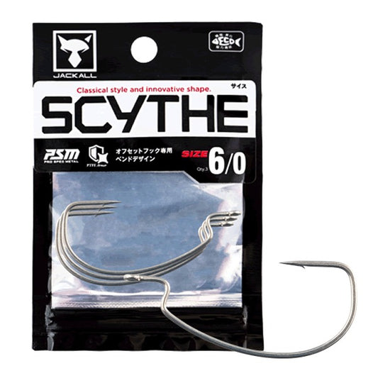 JACKALL SCYTHE #6/0 (3pcs / pack)