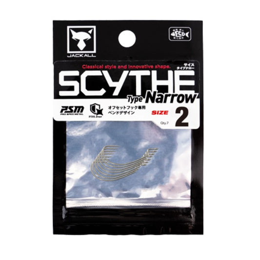JACKALL SCYTHE Type Narrow #2 (7pcs / pack)