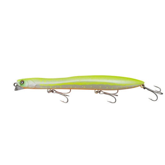 JACKALL HIEI 123SF 123mm : 11.2g Slow Floating GLOW CHART PEARL