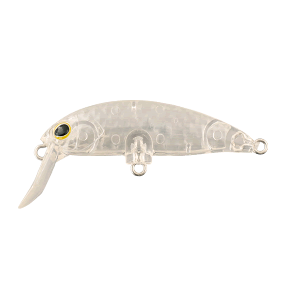 TIMON BURIBURI MINNOW HF Rattle 40mm : 2.1g Floating CLEAR freshwater fishing lure