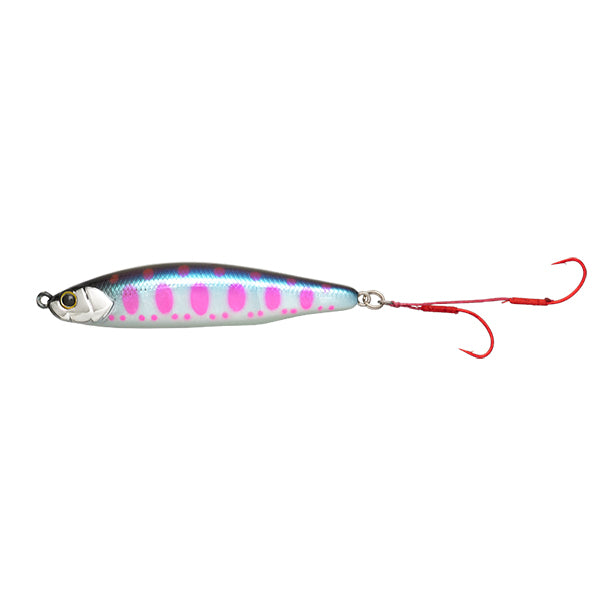 JACKALL BIGBACKER FALLTRICK 84 SAKURAMASU SPECIAL 84mm : 25.5g Sinking BLUE PINK / GLOW BERRY