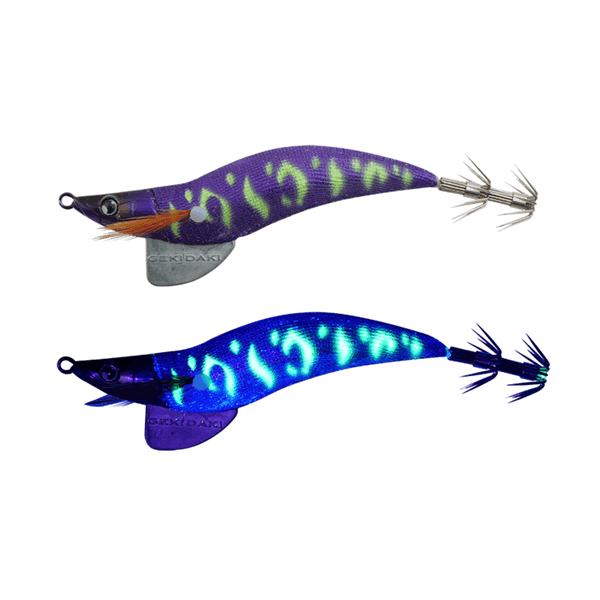 JACKALL GEKIDAKI DROPPER DRIFT #2.5 G-0705 PURPLE IREGUI YELLOW