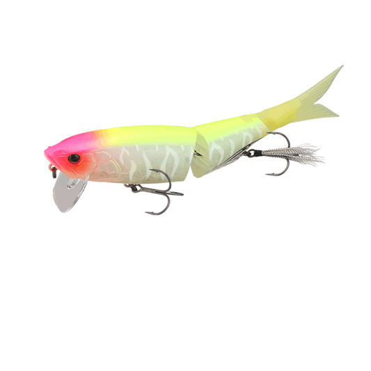JACKALL MAEKON Jr. SF 150mm : 1oz class SLOW FLOATING SLASH SILVER PINKY CHART