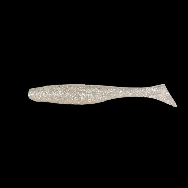 JACKALL SABULL SENSY SHAD 4" (6 pcs/pack) CLEAR SILVER
