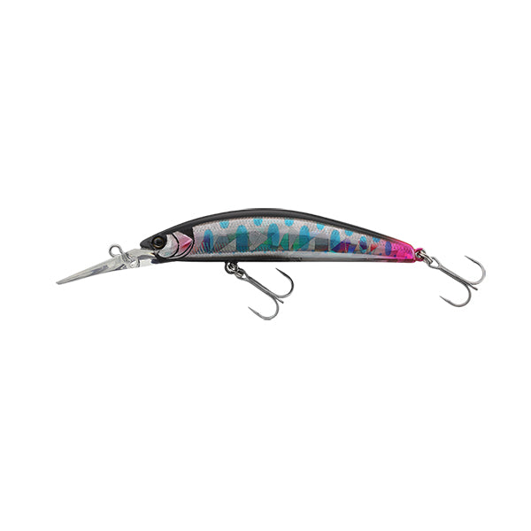 TIMON TRICOROLL GT 72SR-F 72mm : 5.7g Floating YONEDAI MULTI BLACK freshwater fishing lure