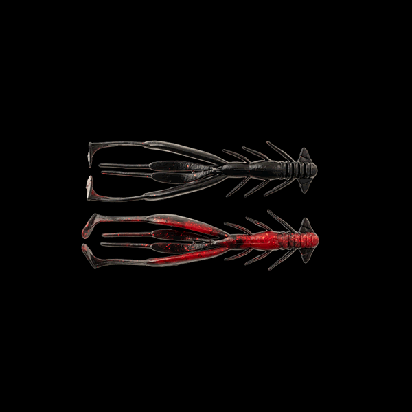 JACKALL BLEAKER JIMMY SHRIMP 3.8" (6 pcs/pack) AKAHARA DEVIL